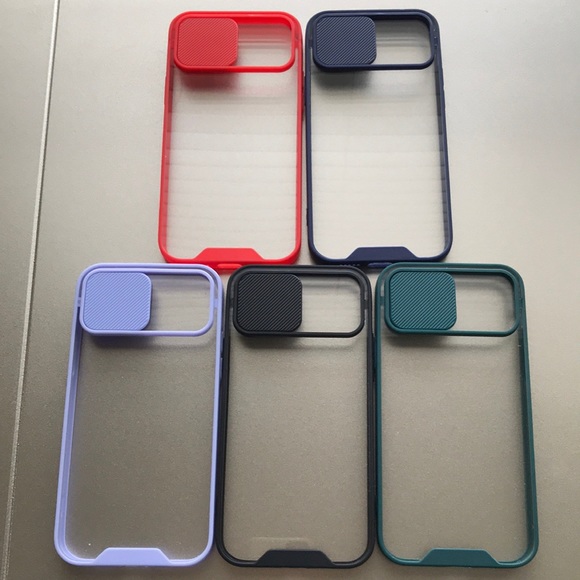 For iPhone 12 Pro phone case clear/camera slider - Picture 3 of 12